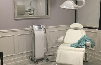 Patients chair and spa room